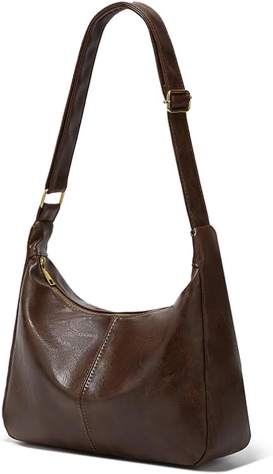 Slouchy  Bags for Women Leather Shoulder Bag Eeryday Purse intage Slouchy Bag  Purse with Zipper