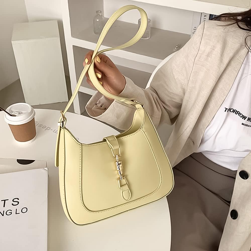 Shoulder Bag Purse for Women, Handbag Crossbody Bag Underarm PU Leather Wallet Tote