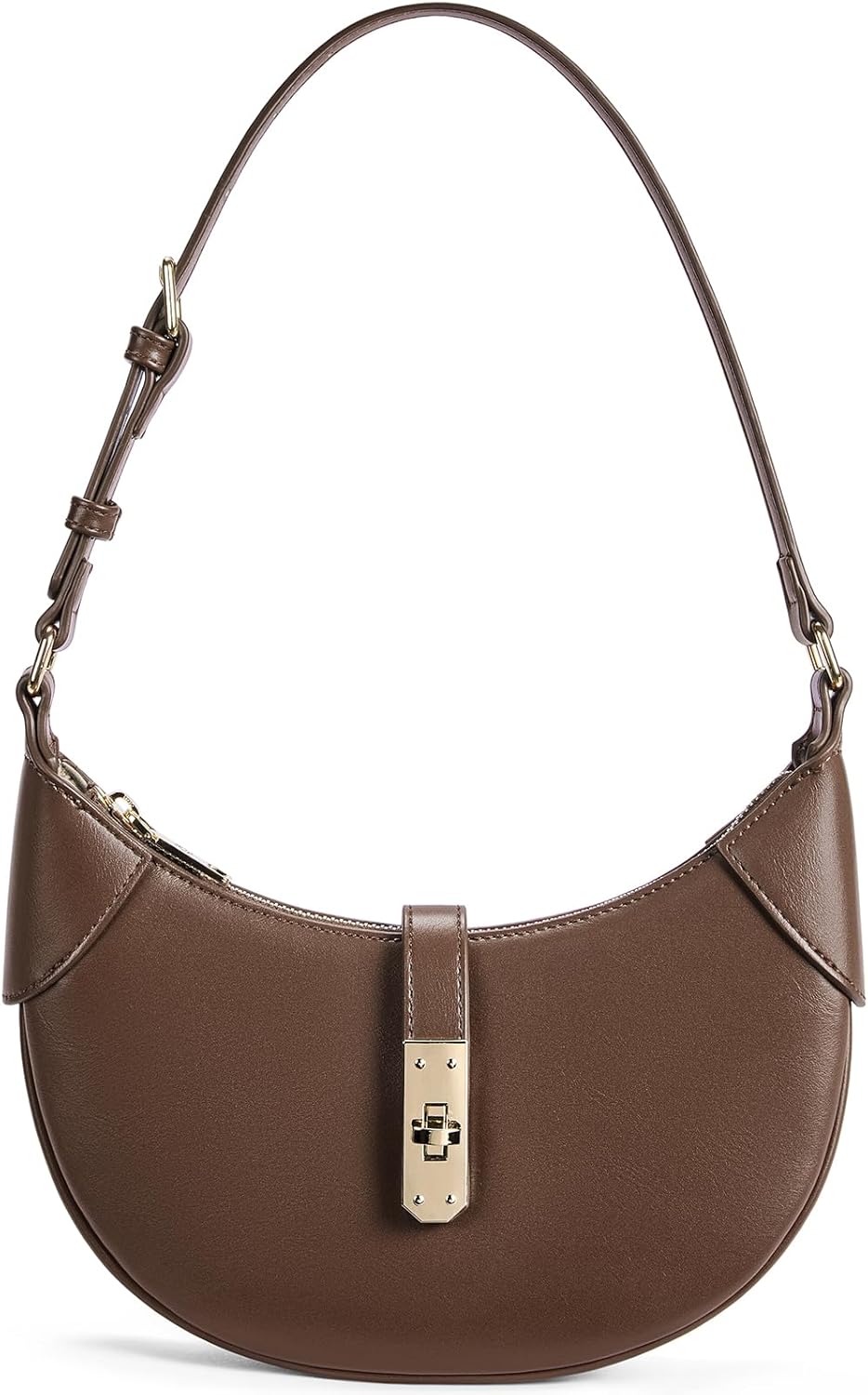 Shoulder Bags for Women Small Crescent Moon Underarm Purse Trendy egan Leather Handbag