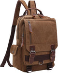 Canvas Cross Body Messenger Bag Shoulder Sling Backpack Travel Rucksack