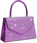 Women's Evening Bag Party Clutches Wedding Purses Cocktail Prom Handbags with Frosted Glittering